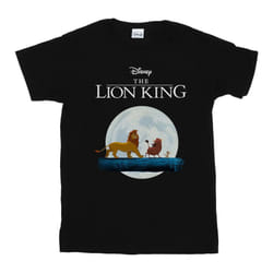 Disney Boys The Lion King Hakuna Matata Walk T-Shirt - 9-11 Years, Black