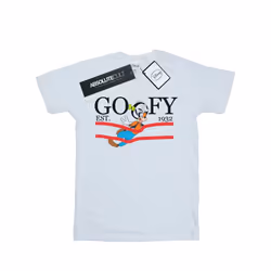 Disney Mens Goofy By Nature T-Shirt - XL, White