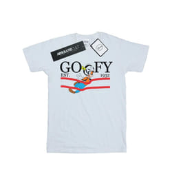 Disney Mens Goofy By Nature T-Shirt - XL, White