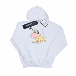 Disney Boys Pluto Love Heart Hoodie - 5-6 Years, White