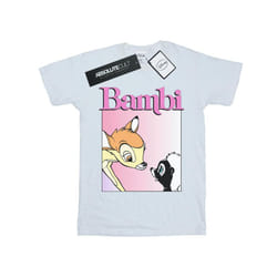 Disney Womens/Ladies Bambi Nice To Meet You Cotton Boyfriend T-Shirt - XL, White