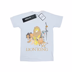 Disney Mens The Lion King Group T-Shirt - XXL, White