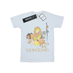 Disney Mens The Lion King Group T-Shirt - XXL, White