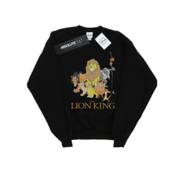 Disney Mens The Lion King Group Sweatshirt - L, Black