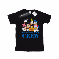 Disney Mens Mickey Mouse Disney Friends T-Shirt - S, Black