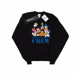 Disney Mens Mickey Mouse Disney Friends Sweatshirt - XXL, Black
