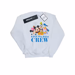 Disney Mens Mickey Mouse Disney Friends Sweatshirt - XXL, White