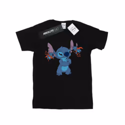 Disney Mens Lilo And Stitch Little Devils T-Shirt - S, Black