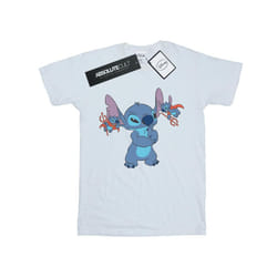 Disney Mens Lilo And Stitch Little Devils T-Shirt - XL, White
