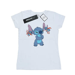 Disney Womens/Ladies Lilo And Stitch Little Devils Cotton T-Shirt - M, White