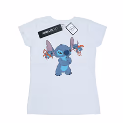 Disney Womens/Ladies Lilo And Stitch Little Devils Cotton T-Shirt - XL, White