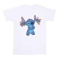 Disney Boys Lilo And Stitch Little Devils T-Shirt - 5-6 Years, White