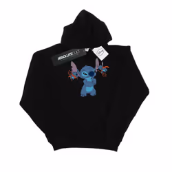 Disney Boys Lilo And Stitch Little Devils Hoodie - 9-11 Years, Black