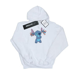 Disney Girls Lilo And Stitch Little Devils Hoodie - 12-13 Years, White