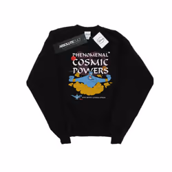 Disney Mens Aladdin Genie Phenomenal Cosmic Powers Sweatshirt - XXL, Black