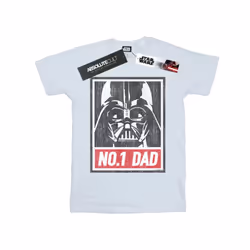 Star Wars Mens Number One Dad T-Shirt - XXL, White