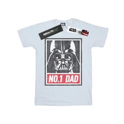 Star Wars Mens Number One Dad T-Shirt - XXL, White