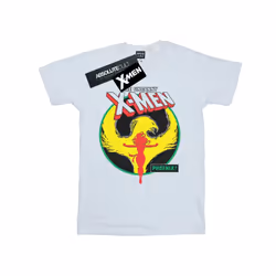 Marvel Mens X-Men Phoenix Circle T-Shirt - XXL, White