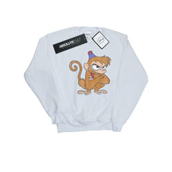 Disney Mens Aladdin Classic Angry Abu Sweatshirt - XXL, White