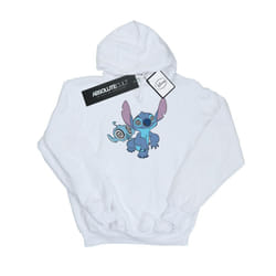 Disney Mens Lilo And Stitch Hypnotized Hoodie - XL, White