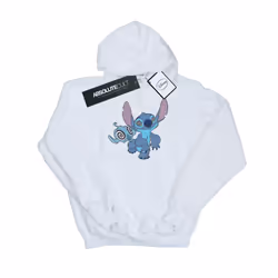 Disney Mens Lilo And Stitch Hypnotized Hoodie - XXL, White
