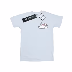 Disney Mens Aristocats Marie Sweet Backside Breast Print T-Shirt - M, White