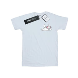 Disney Mens Aristocats Marie Sweet Backside Breast Print T-Shirt - M, White