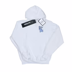 Disney Boys Lilo And Stitch Stitch Backside Breast Print Hoodie - 9-11 Years, White