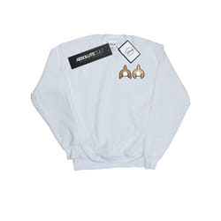 Disney Womens/Ladies Chip N Dale Backside Breast Print Sweatshirt - S, White