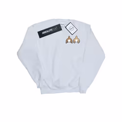 Disney Womens/Ladies Chip N Dale Backside Breast Print Sweatshirt - L, White