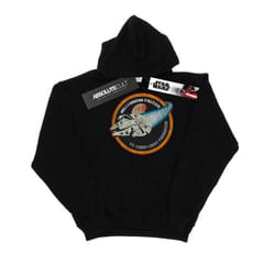 Star Wars Boys Millennium Falcon Badge Hoodie - 9-11 Years, Black