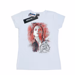 Marvel Womens/Ladies Avengers Endgame Black Widow Brushed Cotton T-Shirt - XL, White
