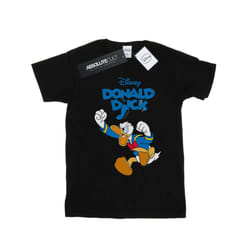 Disney Mens Donald Duck Furious Donald T-Shirt - L, Black
