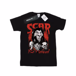 Disney Mens The Lion King Scar Be Prepared T-Shirt - XXL, Black
