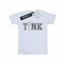Disney Mens Tinker Bell Collegiate Tink T-Shirt - L, White