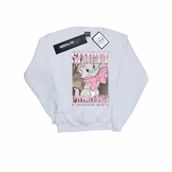 Disney Womens/Ladies Aristocats Marie Simply Purrfect Homage Sweatshirt - XL, White