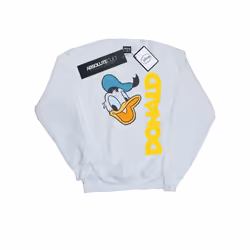 Disney Boys Donald Duck Greetings Sweatshirt - 9-11 Years, White