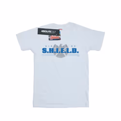 Marvel Mens Agents of S.H.I.E.L.D. Director Of S.H.I.E.L.D. T-Shirt - XXL, White