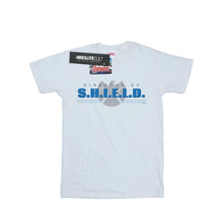 Marvel Mens Agents of S.H.I.E.L.D. Director Of S.H.I.E.L.D. T-Shirt - XXL, White