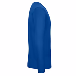 B&C Mens #E150 Long Sleeve T-Shirt - S, Royal Blue