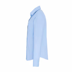 Premier Womens/Ladies Stretch Fit Poplin Long Sleeve Blouse - 2XL, Pale Blue