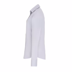 Premier Womens/Ladies Stretch Fit Poplin Long Sleeve Blouse - XL, Silver