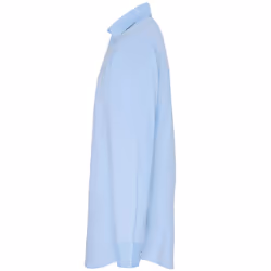 Premier Mens Stretch Fit Poplin Long Sleeve Shirt - XS, Pale Blue