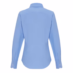 Premier Womens/Ladies Cotton Rich Oxford Stripe Blouse - XL, Light Blue