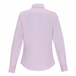 Premier Womens/Ladies Cotton Rich Oxford Stripe Blouse - XS, White/Pink