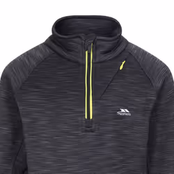 Trespass Childrens Boys Edvin Fleece Top - 5/6 Years, Black Marl