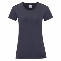Fruit Of The Loom Womens/Ladies Iconic T-Shirt - XL, Deep Navy