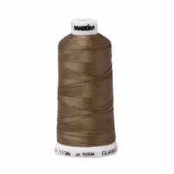 Madeira Classic No. 40 Embroidery Thread - Cop, 1136