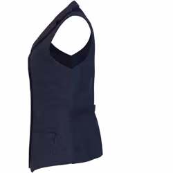 Premier Womens/Ladies Herringbone Waistcoat - L, Navy