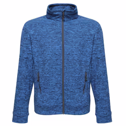 Regatta Mens Thornly Full Zip Marl Fleece Jacket - S, Navy Marl